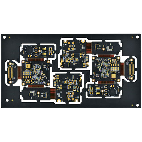 10-layer 2-stage HDI rigid-flex board