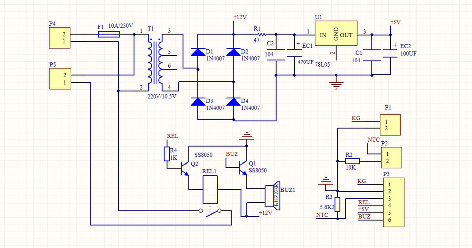 pcb制作硬件原理圖